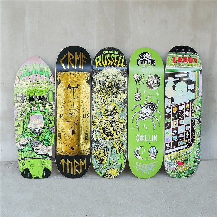 Differences in How Skateboard Decks Feel to Ride