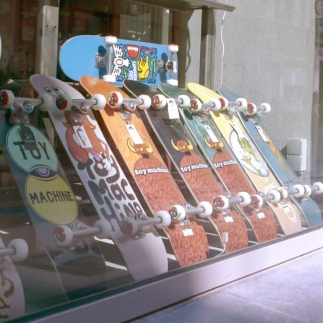 A reliable pro shop where you can buy skateboard decks at a low price
