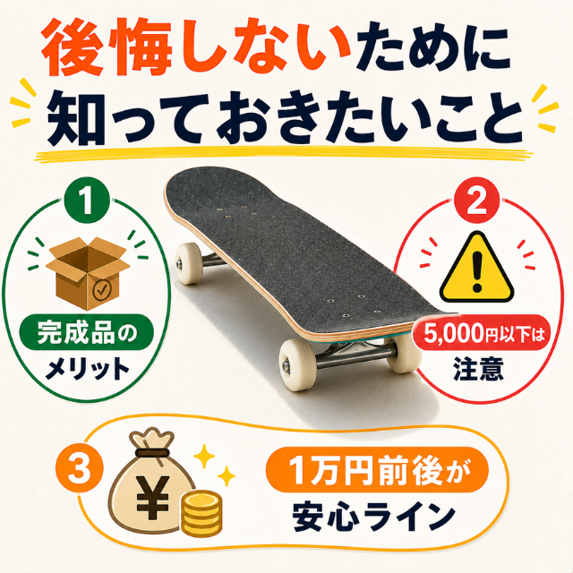 Things you should know to avoid regretting your complete skateboard purchase